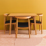 sweden square drop leaf dining table