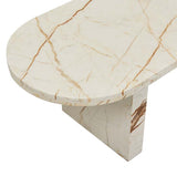 amara oval bench brown vein