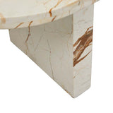 amara oval bench brown vein