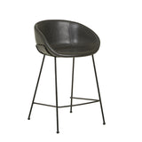 Duke Barstool Vintage Black