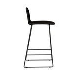 Otto Round Barstool Black