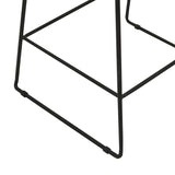 Otto Round Barstool Black