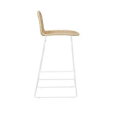 otto round barstool white