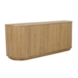 Oberon Crescent Buffet Natural Ash