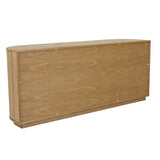 Oberon Crescent Buffet Natural Ash