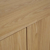 Oberon Crescent Buffet Natural Ash