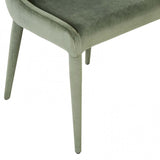 Claudia Dining Chair Cypress Green Velvet