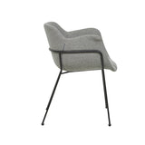 etta dining chair grey speck