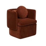 Hugo Bow Armchair Cinnamon Velvet