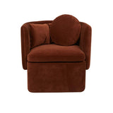 Hugo Bow Armchair Cinnamon Velvet