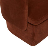Hugo Bow Armchair Cinnamon Velvet
