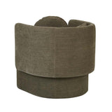 Hugo Bow Armchair Copeland Olive