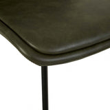 isaac dining chair vintage matt green