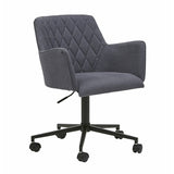 Lennox Diamond Office Chair Gunmetal