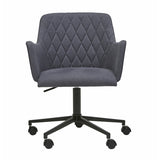 Lennox Diamond Office Chair Gunmetal