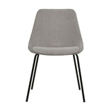 Muse Dining Chair Grey Steel