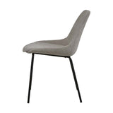 Muse Dining Chair Grey Steel