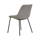 Muse Dining Chair Grey Steel