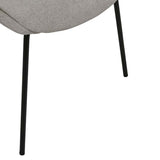 Muse Dining Chair Grey Steel