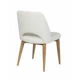oscar timber leg dining chair natural with ash legs