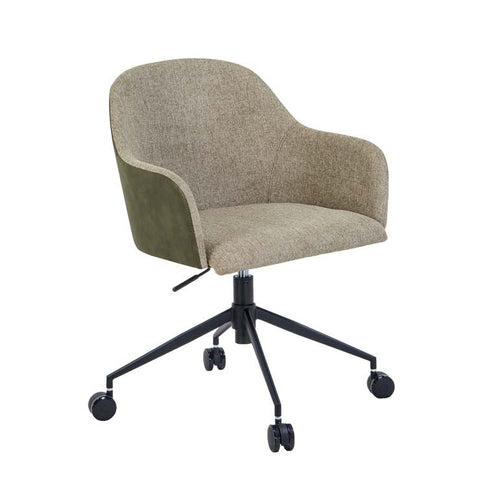 riley office chair khaki grey