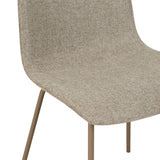Smith Straight Leg Dining Chair Khaki Grey