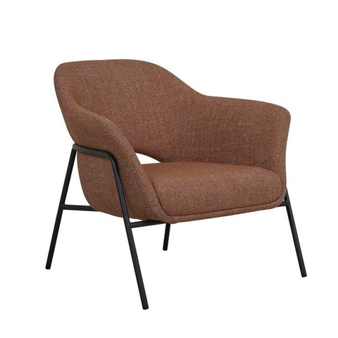 Vittoria Metal Leg Armchair Rust Speckle