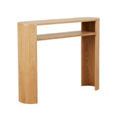 Classique Oval Shelf Console Natural