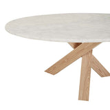 hudson marble coffee table natural