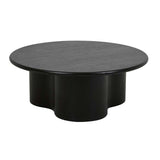 Artie Wave Coffee Table Black