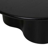 Artie Wave Coffee Table Black