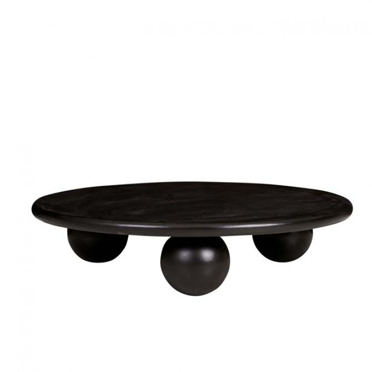 bruno ball coffee table black