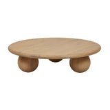 bruno ball coffee table natural