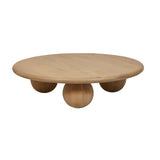 bruno ball coffee table natural