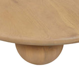 bruno ball coffee table natural