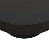 mauritius drum coffee table black fleck