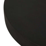 mauritius drum coffee table black fleck