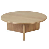 Solstice Slice Coffee Table New Oak