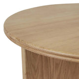 solstice slice coffee table new oak