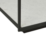 amelie linear marble coffee table