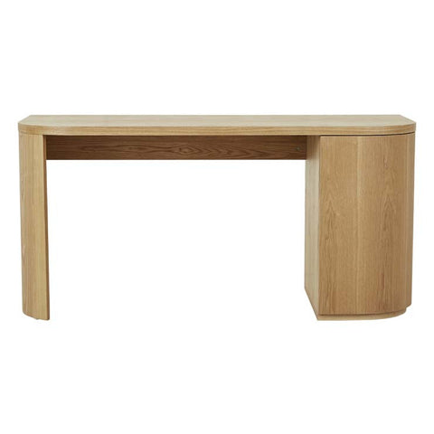 orson round desk natural