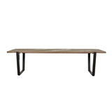 finsbury sleigh dining table grey sand ten seater