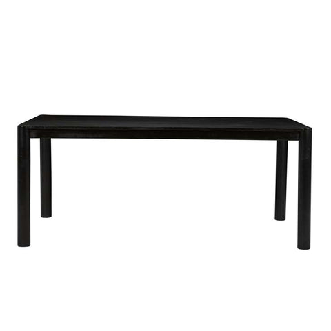 linea oslo dining table midnight 1800mm