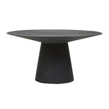 Livorno Dining Table Six Seater Black Speckle