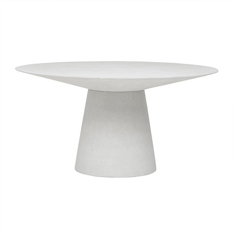 Livorno Dining Table Six Seater White Speckle
