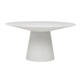 livorno dining table four seater white speckle