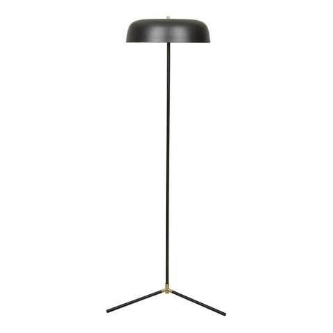 easton canopy floor lamp black