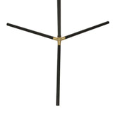 easton canopy floor lamp black