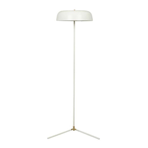 Easton Canopy Floor Lamp White