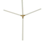 easton canopy floor lamp white